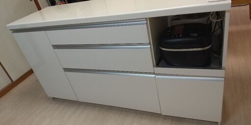 【受付終了】食器棚(下台)・キッチンカウンター パモウナ製