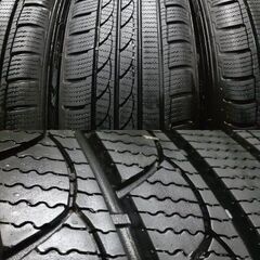 タイヤ走行短め【TRISTAR SNOWPOWER 2 205/55R17】スタッドレス【ANB 17インチ 7J5HPCD114+53】22年製 ステップワゴン等　(TE313)