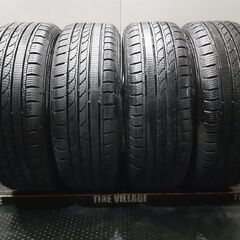 タイヤ走行短め【TRISTAR SNOWPOWER 2 205/55R17】スタッドレス【ANB 17インチ 7J5HPCD114+53】22年製 ステップワゴン等　(TE313)