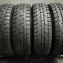 【TOYO GARIT GIZ 155/65R14】スタッドレス【ダイハツ 純正ホイール 14インチ 4.5J4HPCD100+45】20年製 バリ溝 ムーブ タント等　(TF344) 