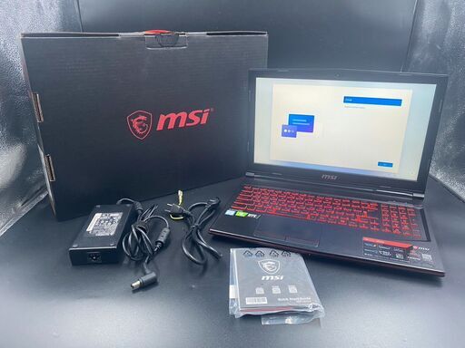 【決まりました】MSI GL63 8SE ゲーミング ノートパソコン Core i7-8750H ※windowsは11です 決まりました】MSI GL63 8SE ゲーミング ノートパソコン Core i7-8750H