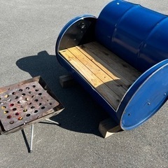 ✨ドラム缶 チェア！ ベンチ✨