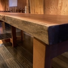 【美品】ウォールナット／天板／ダイニングテーブル