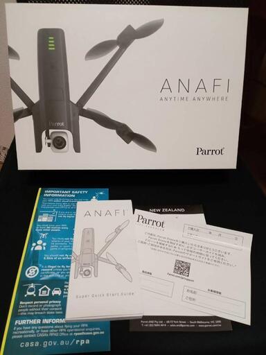 ドローン parrot anafi 空撮 カメラ dji