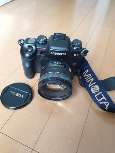 MINOLTA　アルファ9 α-9 美品　動作品　AF 85mm F1.4 セット