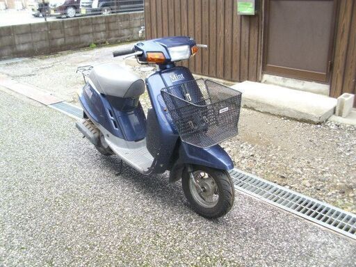 【購入済み！】小さくて可愛い！ヤマハミント（紺）前後タイヤ・バッテリー新品　実動中古車◆彦根市～ 購入済み！】小さくて可愛い！ヤマハミント（紺）前後タイヤ