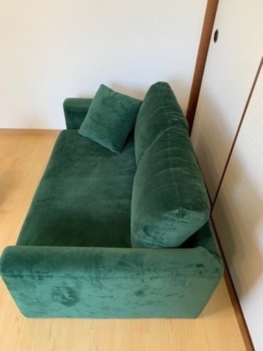 ⭐3/25 値下げ⭐unico 2人掛けソファ ハイバック ファブリック