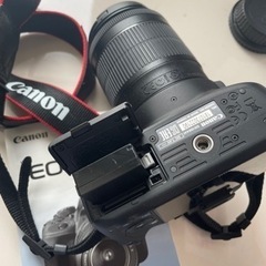 お話中　CANON eos kiss x7 レンズ付き  
