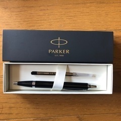 Parker（パーカー）ボールペン　黒、シルバー
