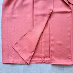 新品・極美品・仕付け付き】正絹 織柄 色無地 着物