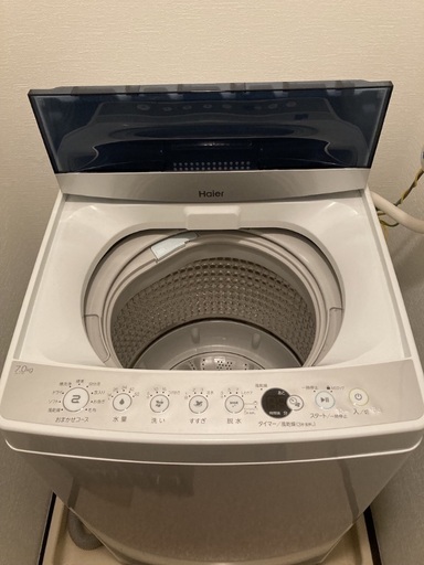 Haier 7kg 洗濯機　2019年製