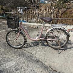 ブリジストン　自転車　ピンク