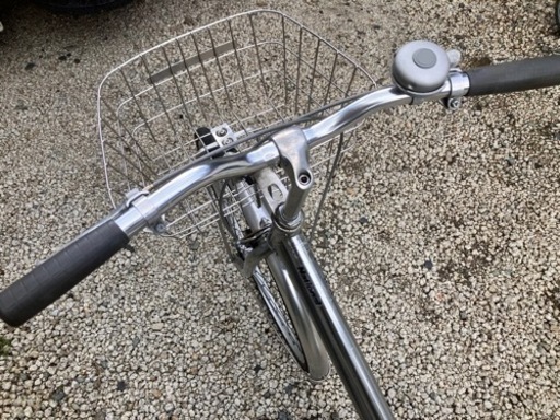 楽天市場】自転車 26インチ（カラーシルバー）（シティサイクル 