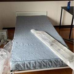 IKEA ベッド マットレス付き