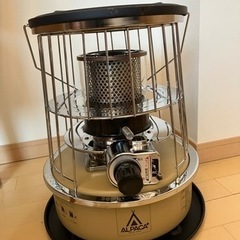 【使用２回の美品】アルパカストーブ／TS-77NC／サンドベージュ／バッグ付 数量限定】アルパカプラスストーブTS－77NCに限定色サンドベージュが