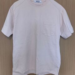 【ネット決済】ユニセックス　韓国スタイル　Tシャツ　ピンク　春、秋、夏