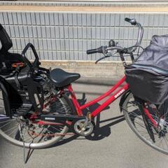 【ネット決済】リアチャイルドシート付き自転車