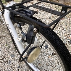 559、折りたたみ自転車20インチ白