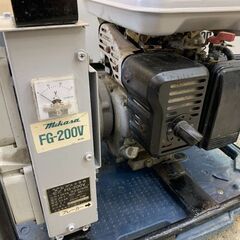 三笠産業 高周波エンジンゼネレーター(インバーター) FG-200V【中古品】