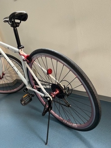 Chevrolet Corvetteシボレーコルベット 700C シマノ6速 440mm WHITE