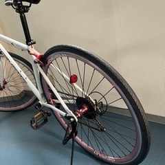 Chevrolet Corvetteシボレーコルベット 700C シマノ6速 440mm WHITE