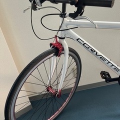 Chevrolet Corvetteシボレーコルベット 700C シマノ6速 440mm WHITE