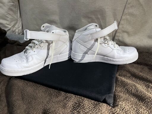 NIKE AIR FORCE 1 ‘07 MID WHITE 28.0