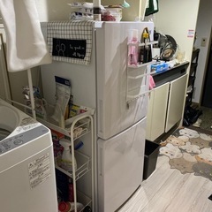 【自取】冷蔵庫と洗濯機セット