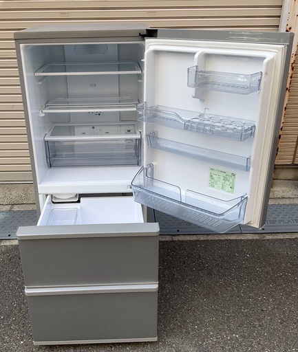 RKGRE-298】特価！アクア/AQUA/272L 3ドア冷凍冷蔵庫/AQR-27G(S)/中古  