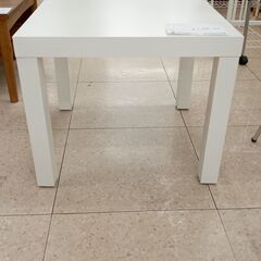 ★ジモティ割あり★ IKEA ローテーブル 白 H45×D55×...
