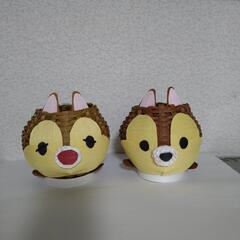 TSUM TSUM　チップとデールの小物入れ