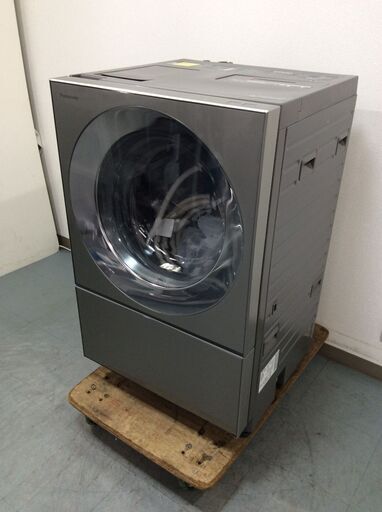 （3/20受渡済）YJT8366【Panasonic/パナソニック ドラム洗濯機10.0㎏】極美品 2019年製 Cuble NA-VG2300R 家電 洗濯 斜め型 右開き