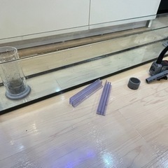 900×135x150 リフジウム水槽　ブラックシリコン　　サブ水槽にも