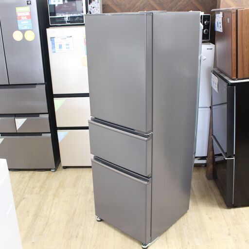 S885)冷凍冷蔵庫 MITSUBISHI/三菱 2022年製 3ドア272L MR-CX27G-H 氷点下ストッカー