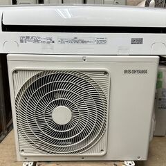 K05164　アイリスオーヤマ　2018年製　中古エアコン　主に6畳用　冷房能力　2.2KW ／ 暖房能力　2.2KW