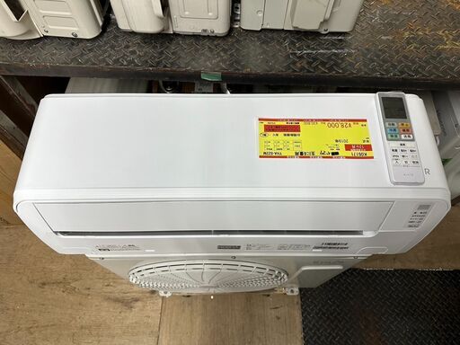 K05168　ヤマダ　2022年製　中古エアコン　主に6畳用　冷房能力　2.2KW ／ 暖房能力　2.2KW