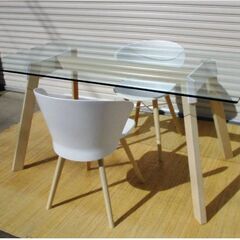 【　配送リクエストOK！　】美品 calligaris ダイニン...