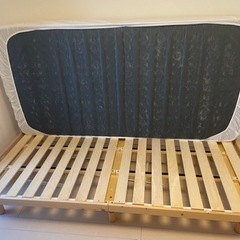 IKEA ベッド　マットレスx ベッドフレーム