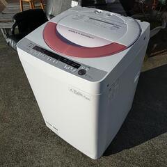 SHARP　6キロサイズ洗濯機、お売りします。㉙