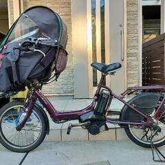 電動自転車（ヤマハ、パスキスミニ）、バッテリー（12.8Ah）、充電器 