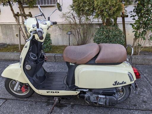 125cc小型バイク(PGO:台湾メーカー)