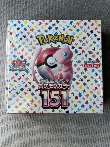 新品未開封 ポケモンカード151 1box シュリンク付き