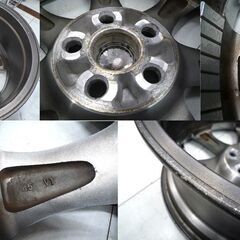 トヨタ 純正 アルミ 5穴 17インチ 7JJ +45 4本セット PCD100 ウイッシュ 中古 TOYOTA ホイール 苫小牧西店