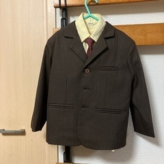 スーツ　入学式　卒園式　男の子　120  長ズボン