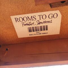 伸縮式アンティークダイニングテーブル 猫脚 　0509-21