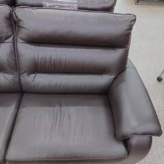 【3人掛けソファ】3人掛けソファ ニトリ レザー 3シーター 2人掛けソファ 2.5人掛けソファ:ブラウン