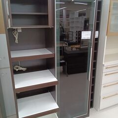 ★ジモティ割あり★ 松田家具 ディープダイニングレンジ1200 ブラック×ダークブラウン W120×D52×H197 クリーニング済み TC2021