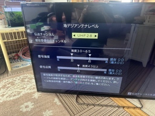 家電 テレビ 液晶テレビ　55インチ