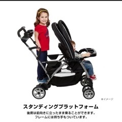 二人乗りベビーカー・バギー（美品）人気で交渉の問い合わせが多い為即決