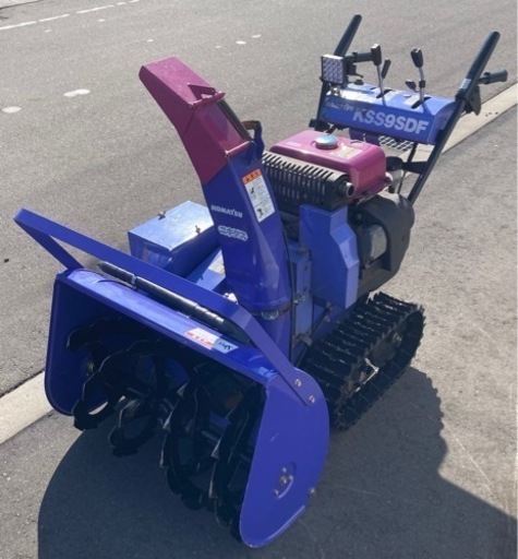 受付終了【中古】除雪機 コマツ KSS9SDF